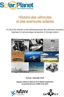 Histoire des véhicules et des aventures solaires.